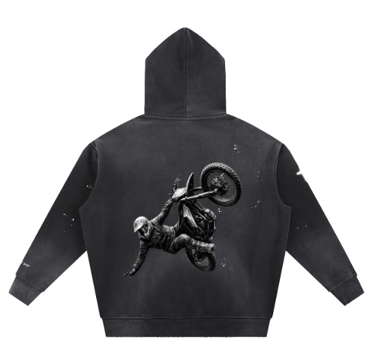 Biker hoodie